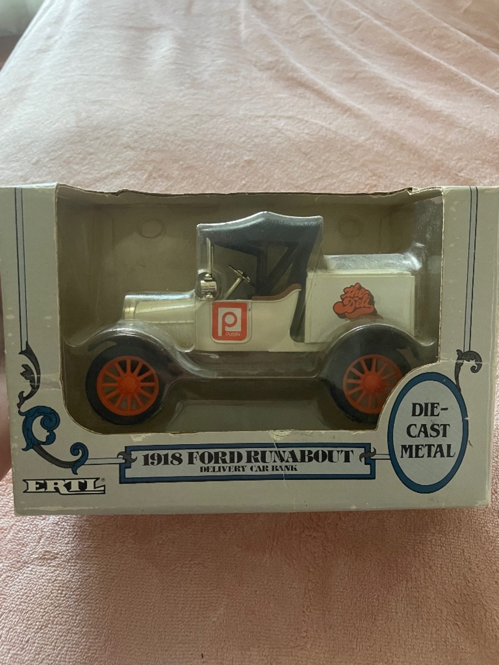 New Delivery Car Coins Bank , vintage.